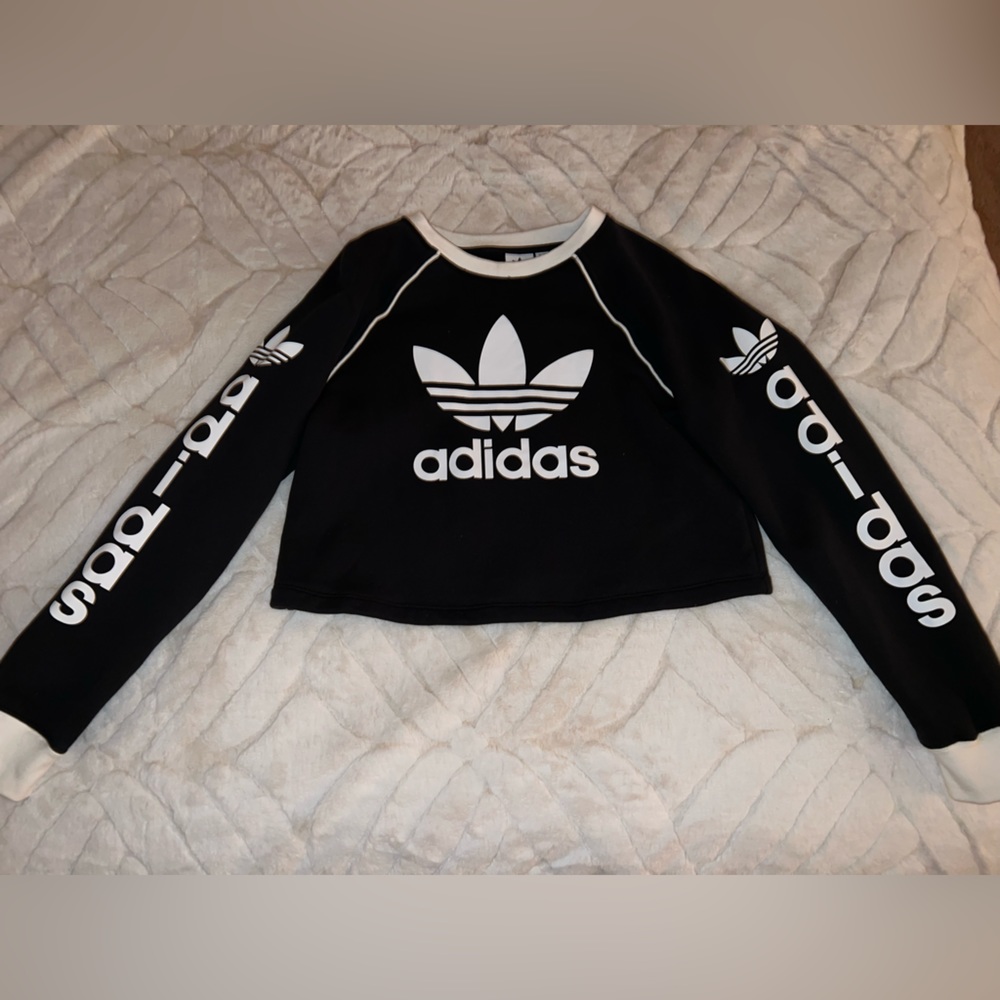 ADIDAS CROP SWEATSHIRT